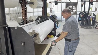 Industrial Fabric Processing Machine